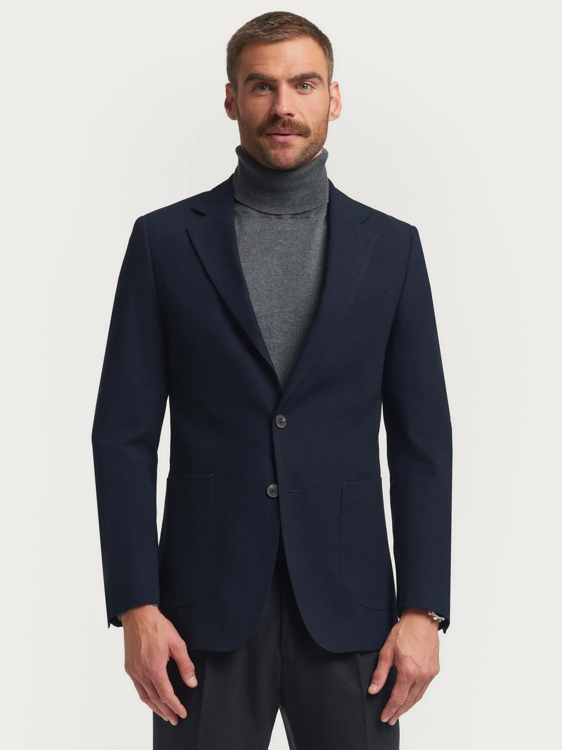Americanas-Alvaro Moreno AMERICANA CLASSIC TWILL Azul Marino