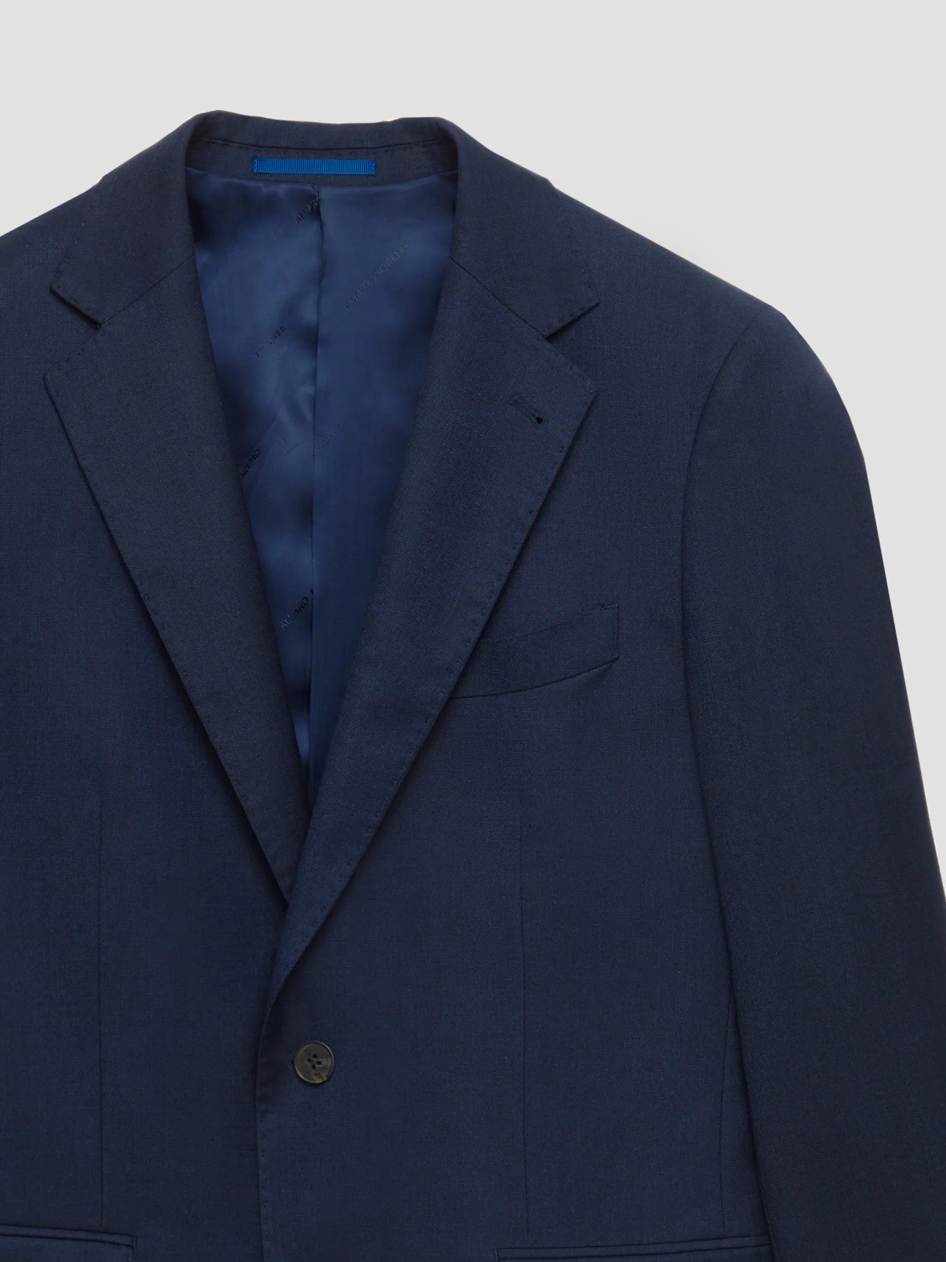 Trajes|Trajes-Alvaro Moreno AMERICANA FIL A FIL Azul Marino