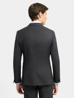 Trajes|Trajes-Alvaro Moreno AMERICANA FIL A FIL CRUZADO Gris