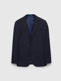 Trajes|Trajes-Alvaro Moreno AMERICANA FINESTRA SLIM Azul Marino