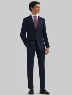 Trajes|Trajes-Alvaro Moreno AMERICANA TWILL CADETE Azul Marino