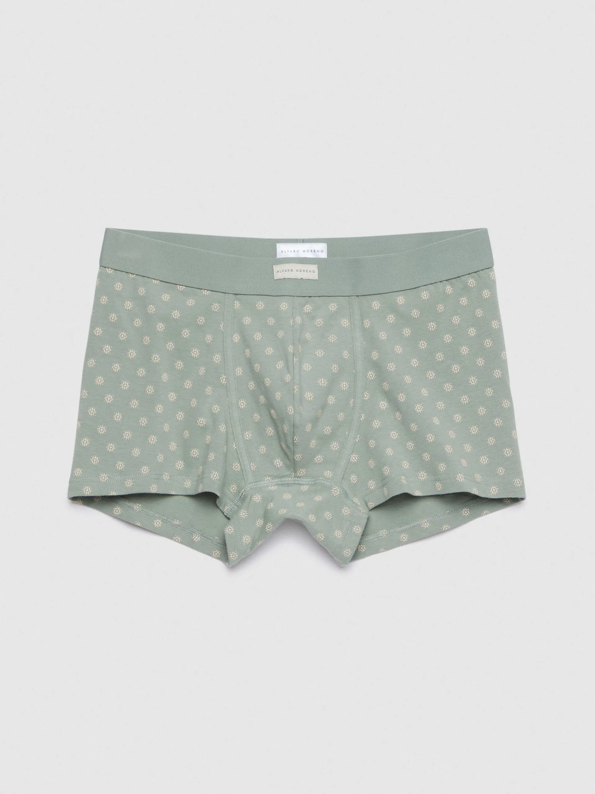 Ropa Interior-Alvaro Moreno BOXER ETHNIC Beige
