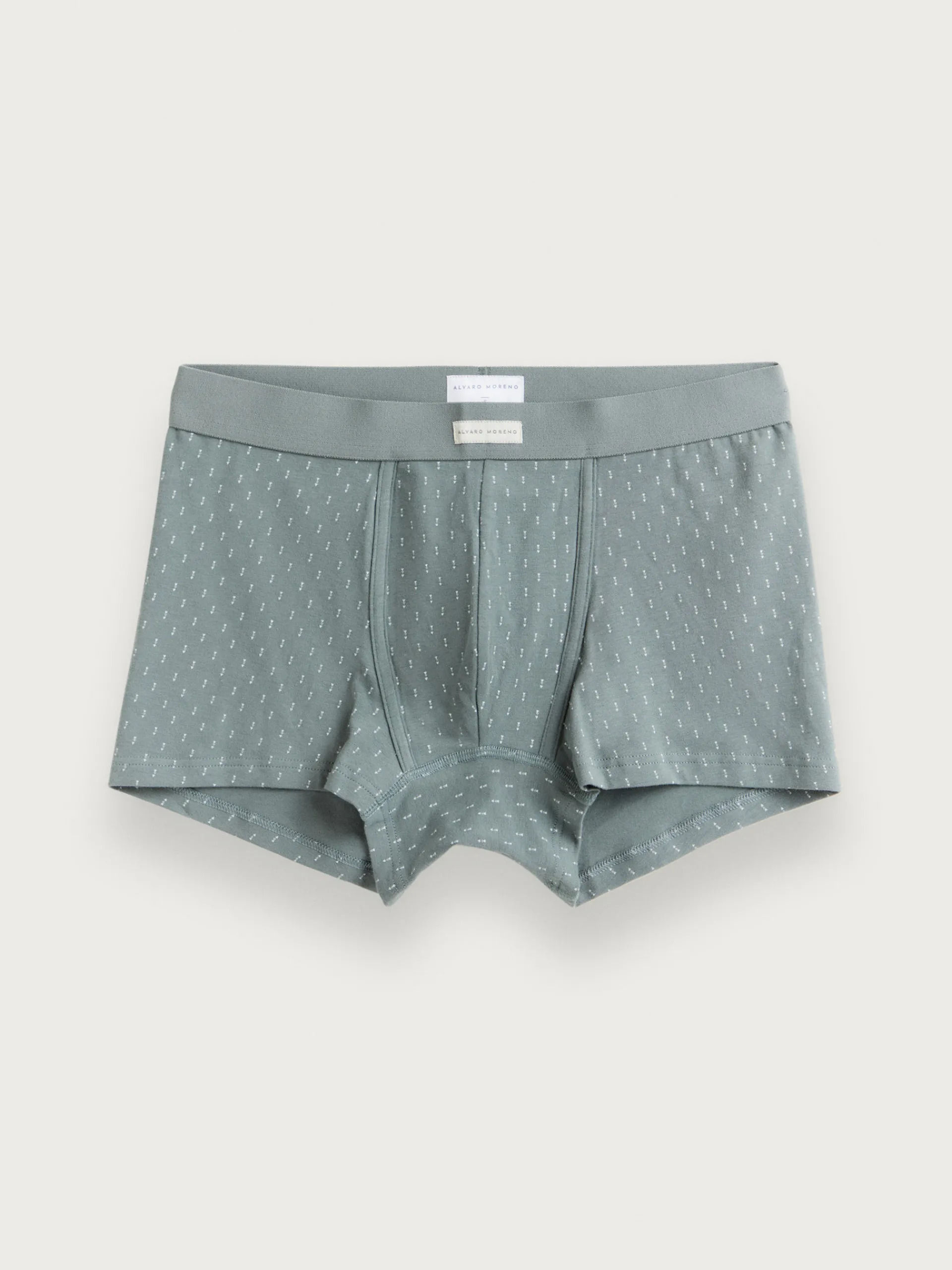 Ropa Interior-Alvaro Moreno BOXER ETHNIC Verde