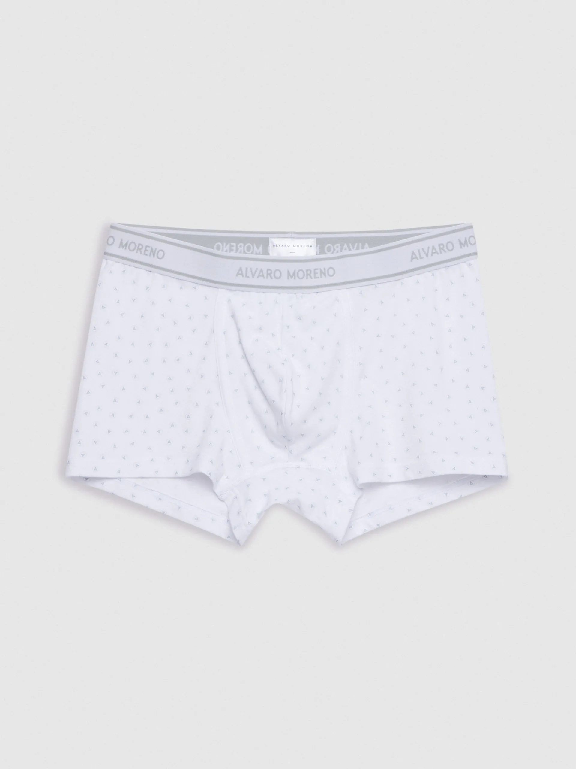 Ropa Interior-Alvaro Moreno BOXER LOGOS Azul Marino
