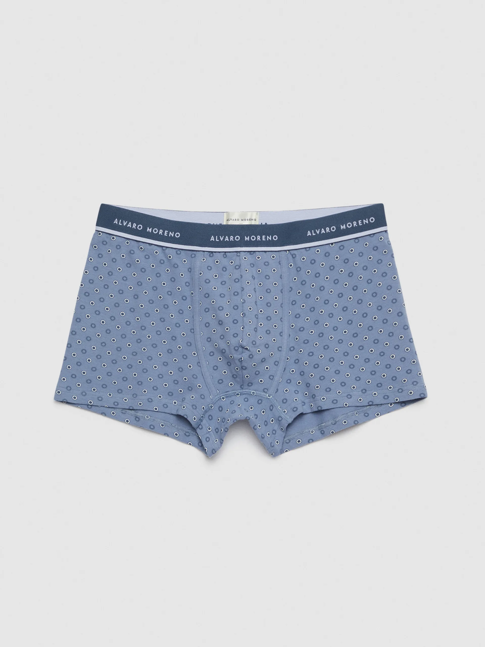 Ropa Interior-Alvaro Moreno BOXER SOLES Azul