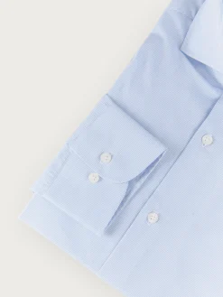 Camisas Vestir|Camisas Vestir-Alvaro Moreno CAMISA COMFORT MICRO CHECKS Celeste
