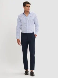 Camisas Vestir|Camisas Vestir-Alvaro Moreno CAMISA COMFORT RAYAS Azul