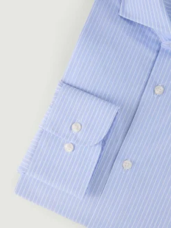 Camisas Vestir|Camisas Vestir-Alvaro Moreno CAMISA COMFORT RAYAS Celeste