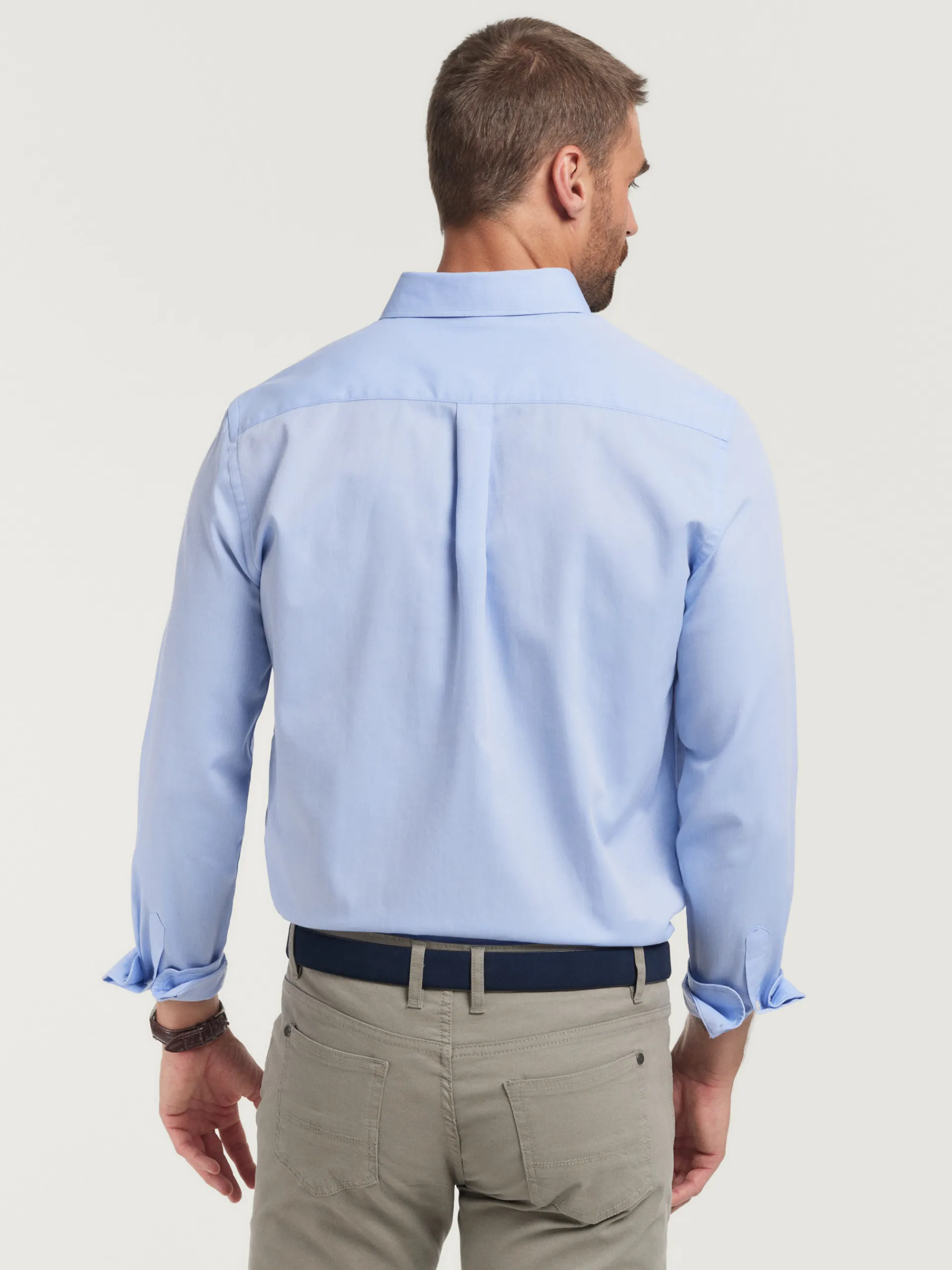 Casual-Alvaro Moreno CAMISA MICROESPIGA Celeste