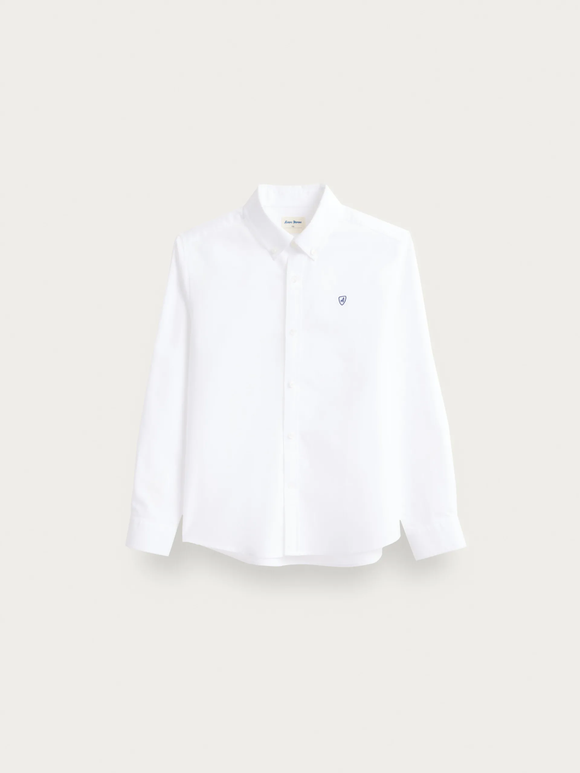 Camisas-Alvaro Moreno CAMISA OXFORD BASIC KIDS Blanco