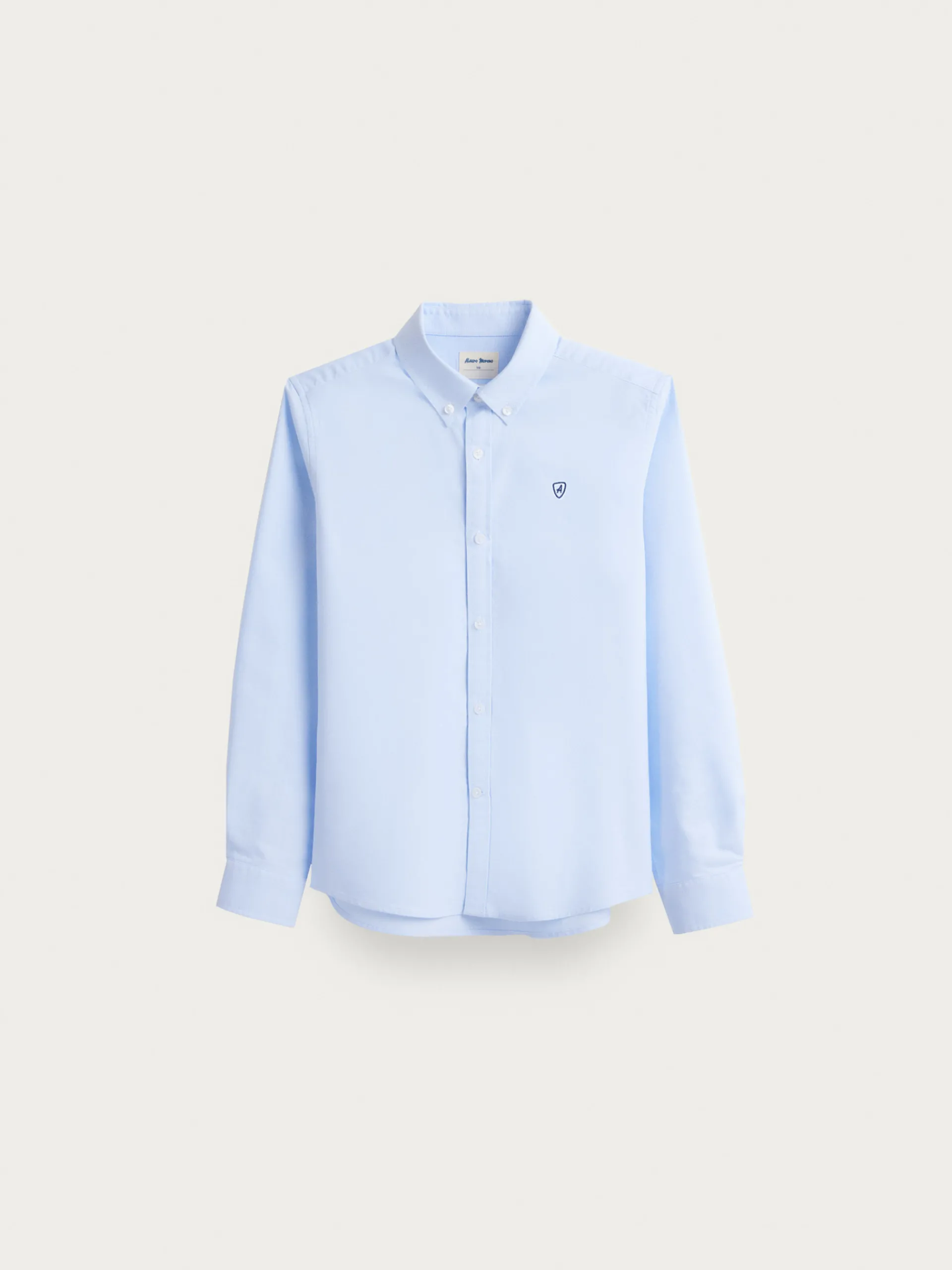 Camisas-Alvaro Moreno CAMISA OXFORD BASIC KIDS Celeste