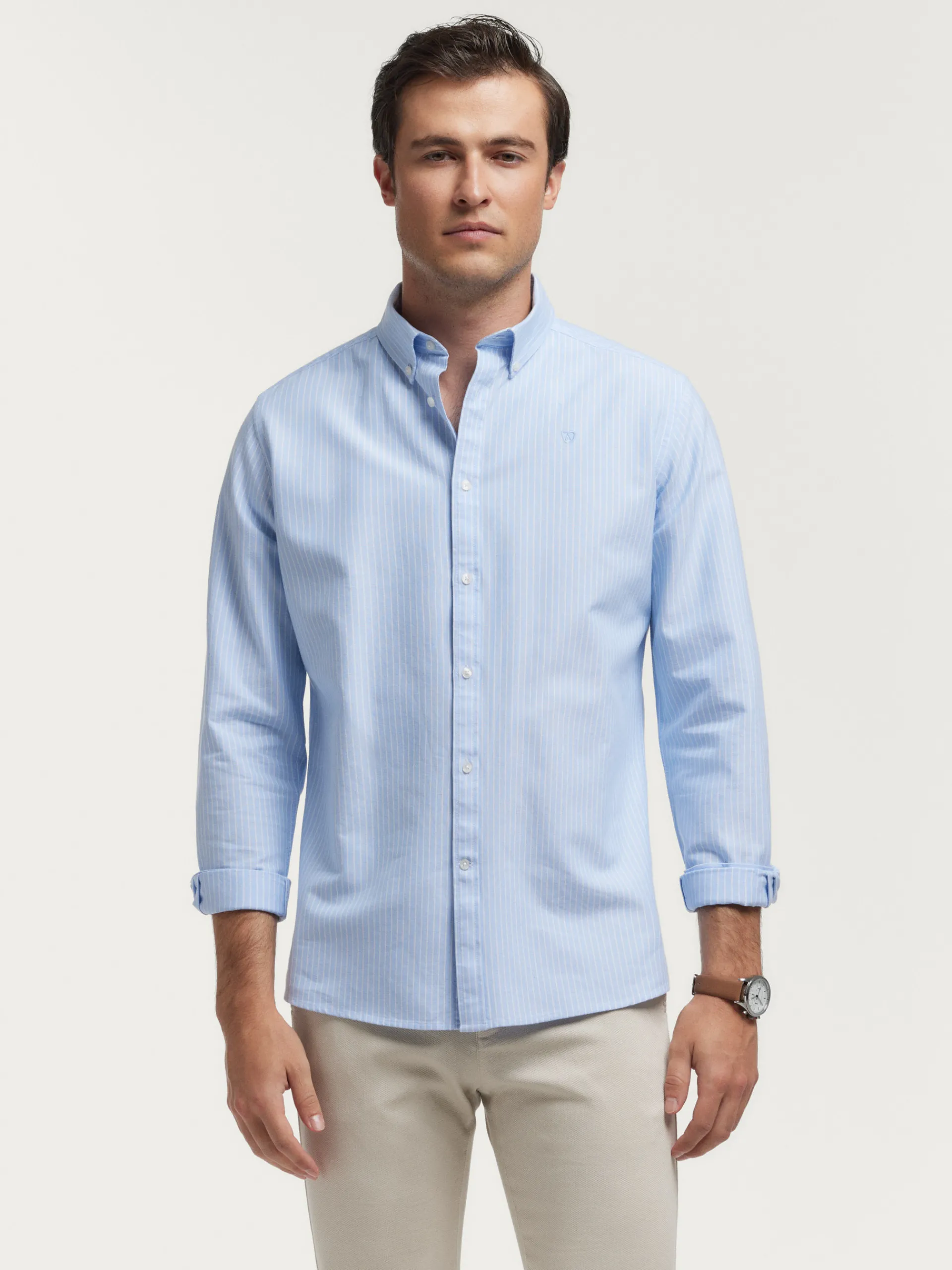 Oxford-Alvaro Moreno CAMISA OXFORD DIPLO Celeste