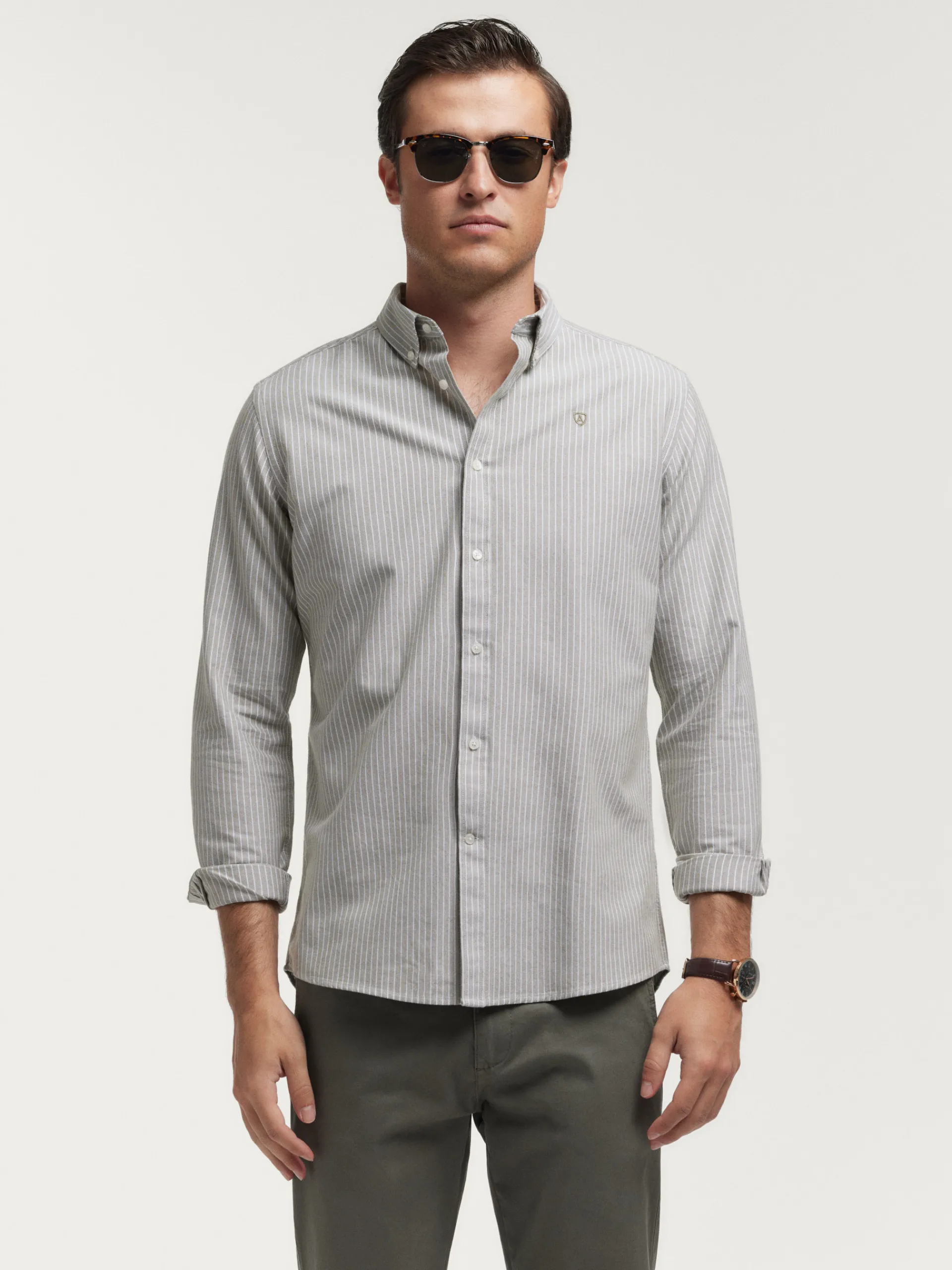 Oxford-Alvaro Moreno CAMISA OXFORD DIPLO Verde