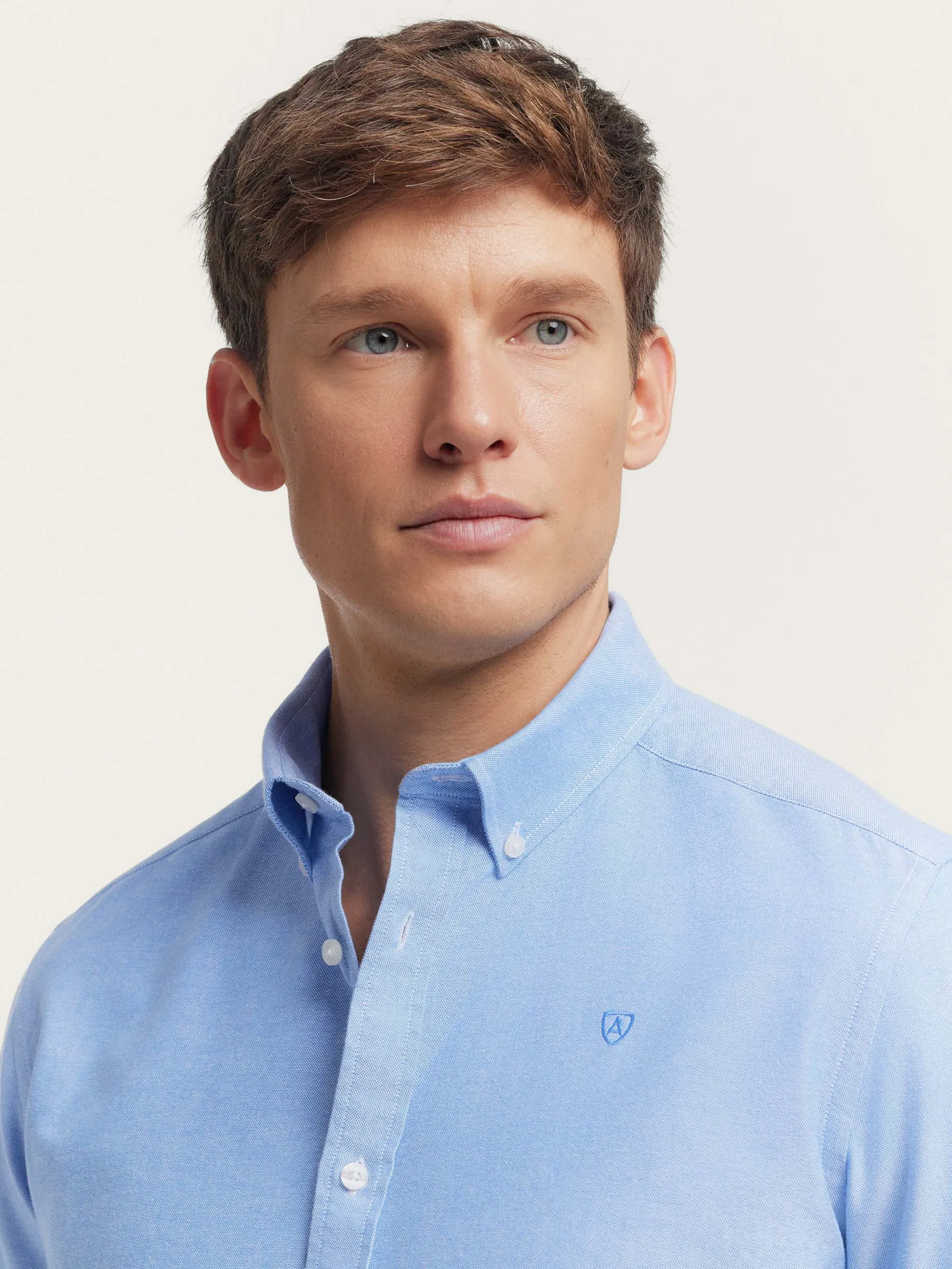 Oxford-Alvaro Moreno CAMISA OXFORD SOLID Azul