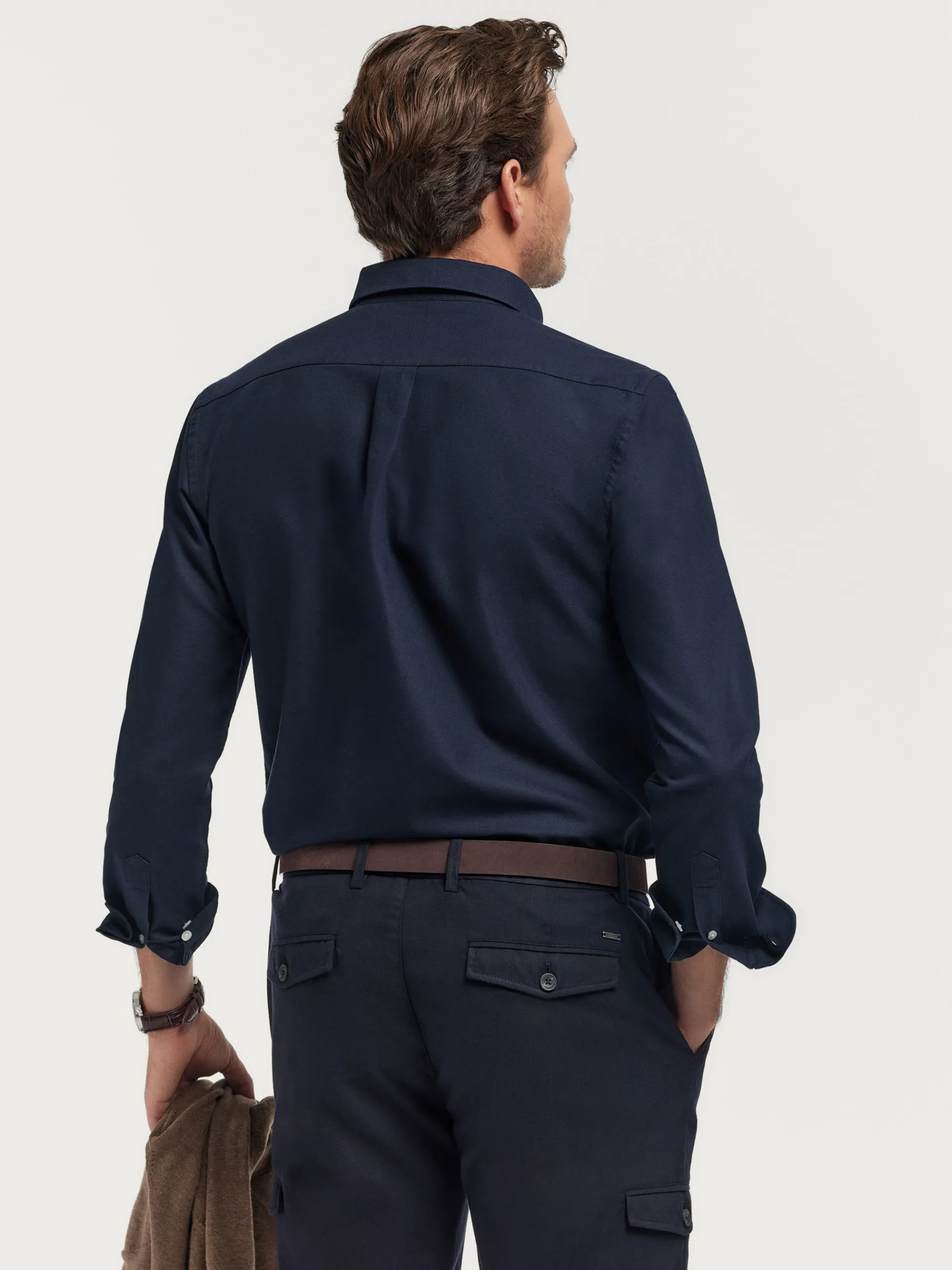 Oxford-Alvaro Moreno CAMISA OXFORD SOLID Azul Marino
