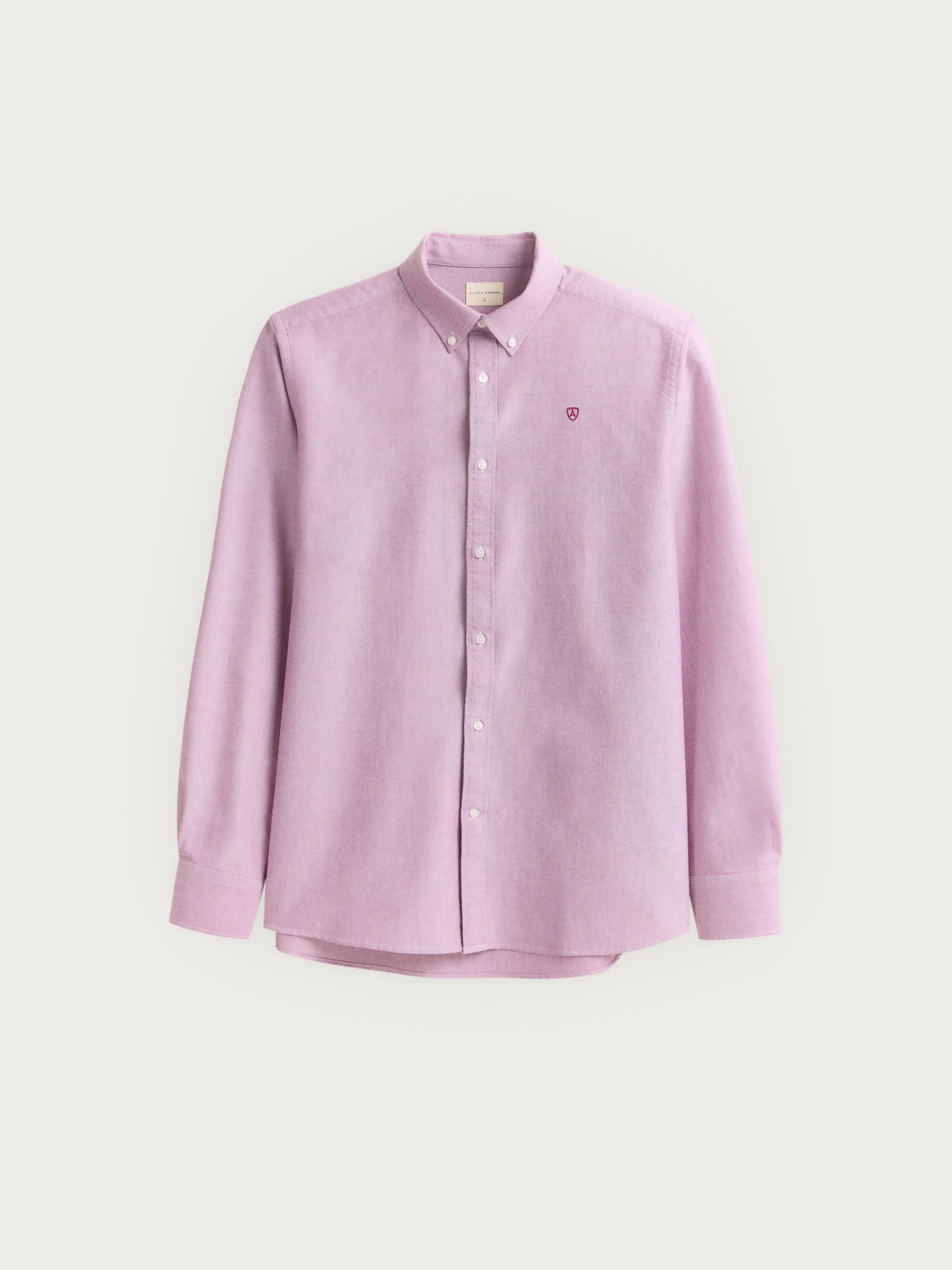 Oxford-Alvaro Moreno CAMISA OXFORD SOLID Burdeos