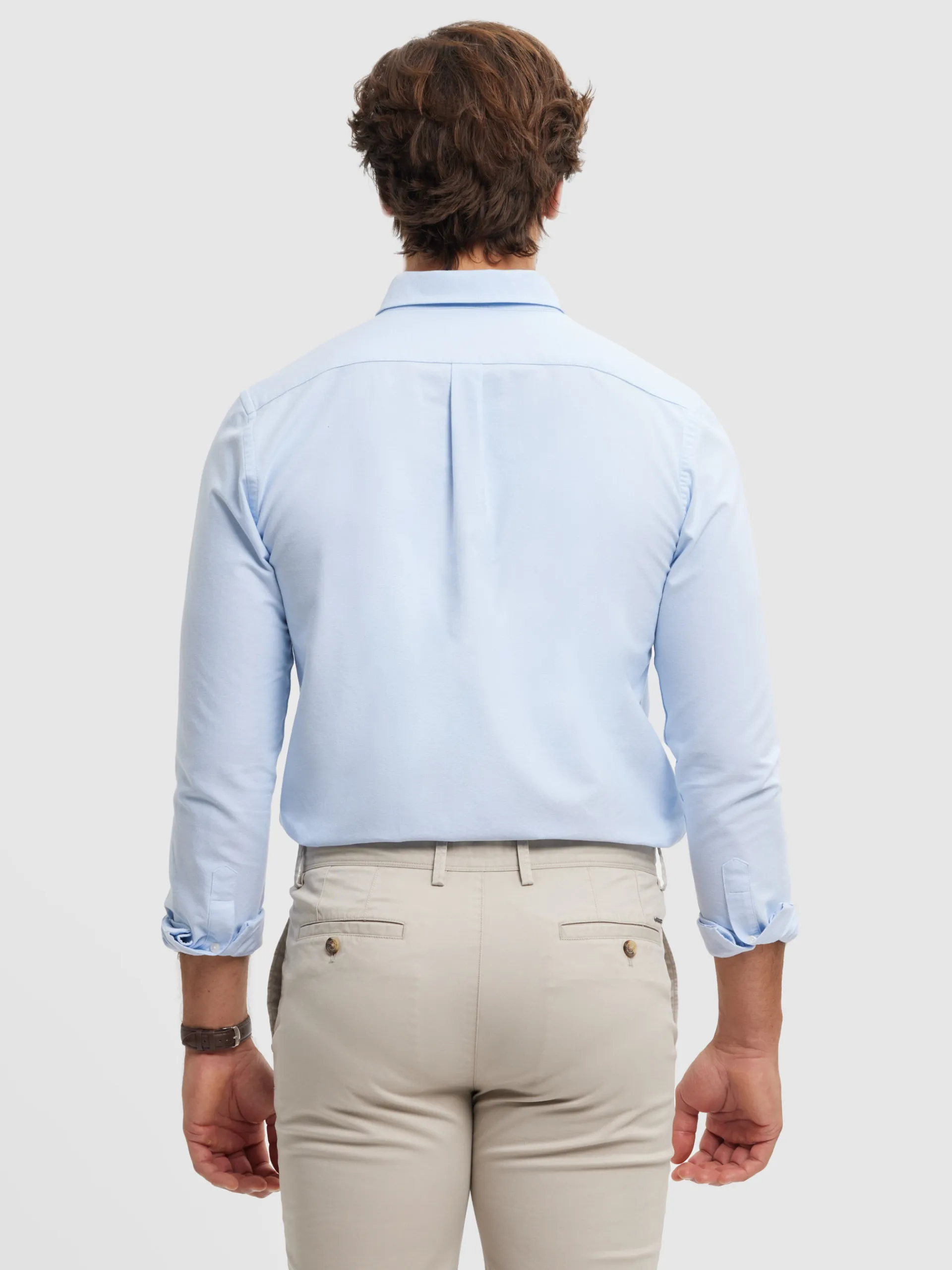 Oxford-Alvaro Moreno CAMISA OXFORD SOLID Celeste