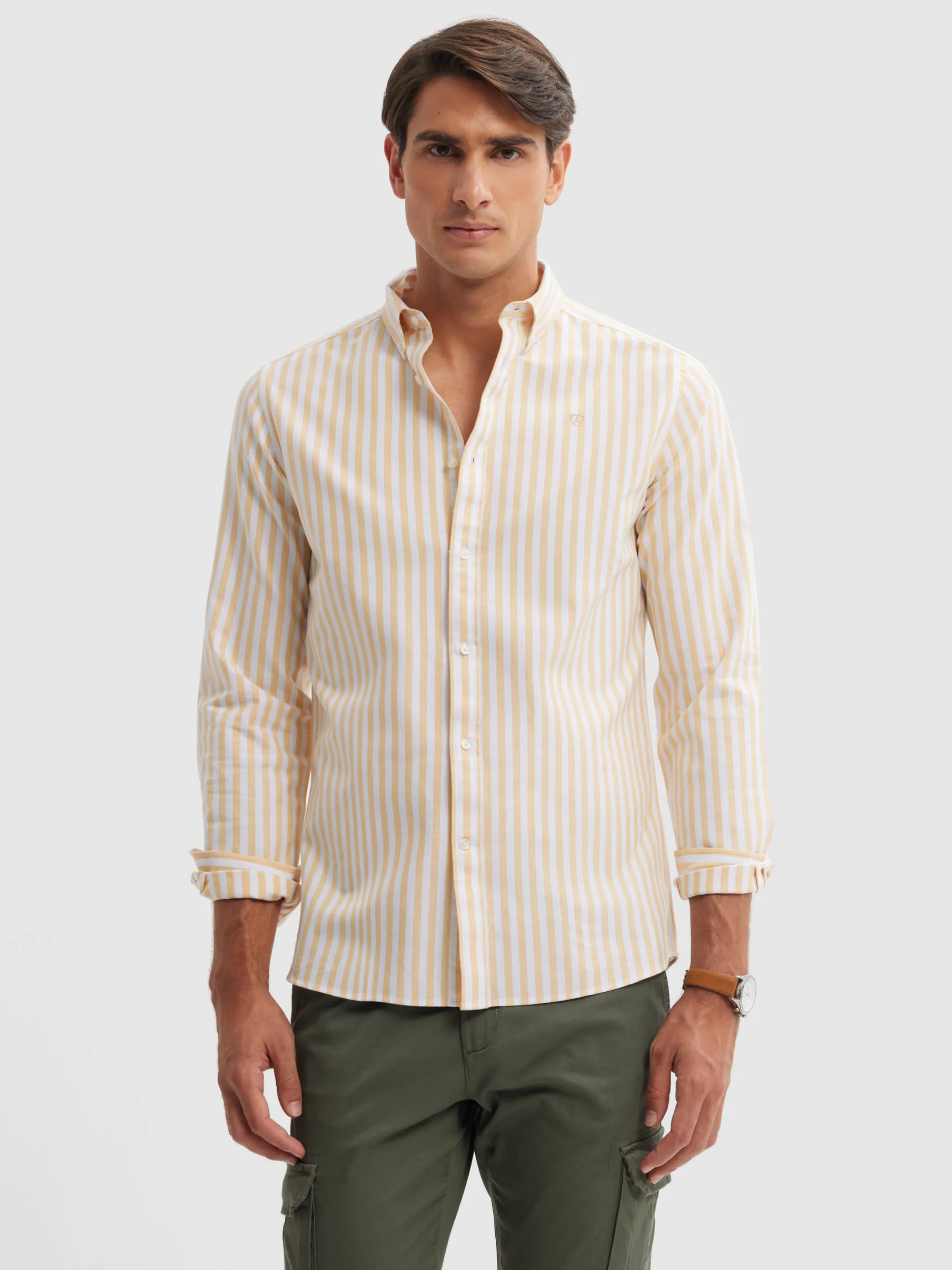 Oxford-Alvaro Moreno CAMISA OXFORD SUNSET Amarillo