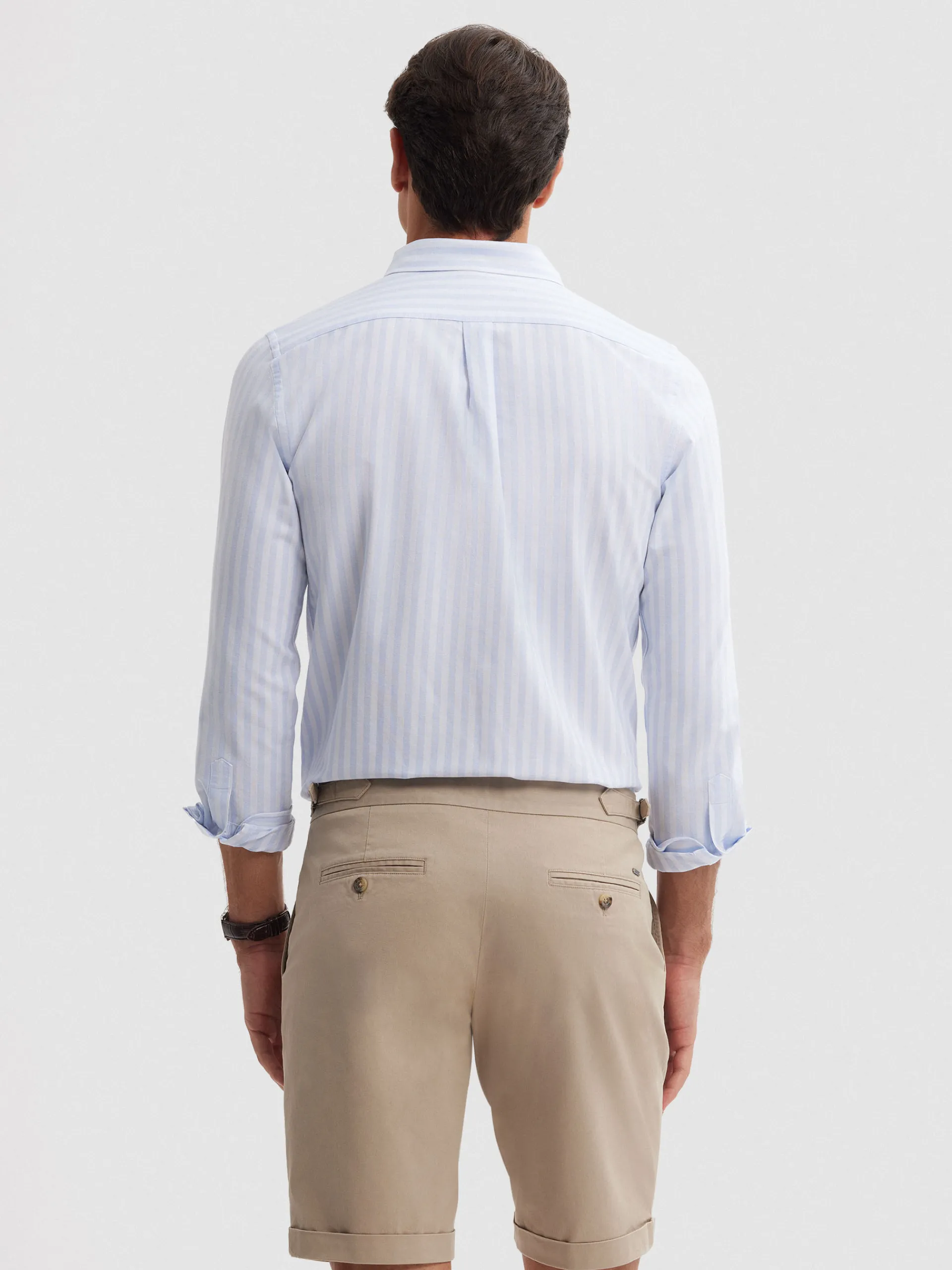 Oxford-Alvaro Moreno CAMISA OXFORD SUNSET Celeste