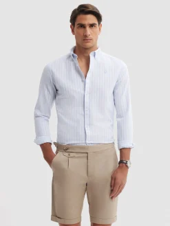 Oxford-Alvaro Moreno CAMISA OXFORD SUNSET Celeste