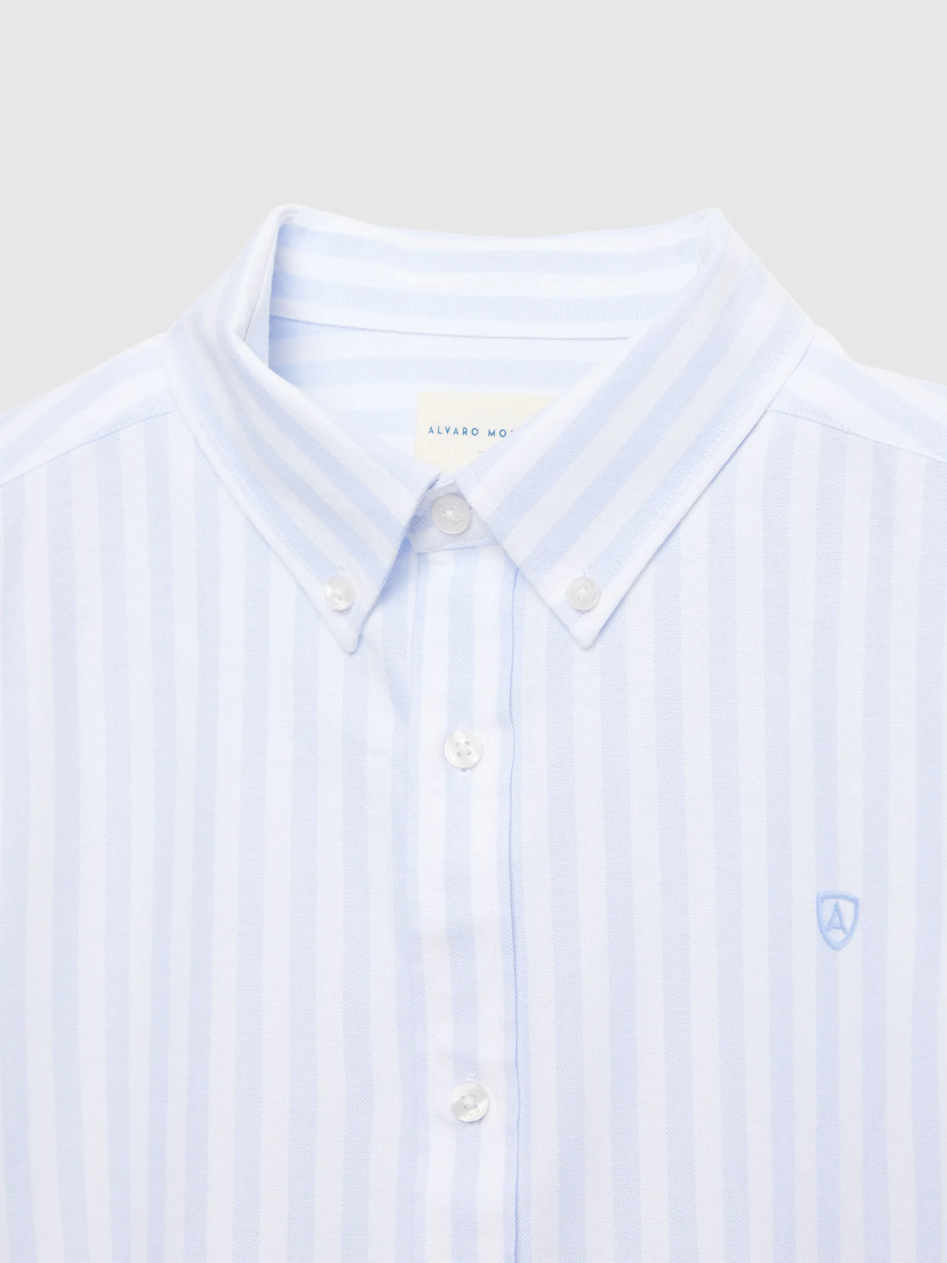 Oxford-Alvaro Moreno CAMISA OXFORD SUNSET Celeste