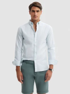 Oxford-Alvaro Moreno CAMISA OXFORD SUNSET Verde Agua