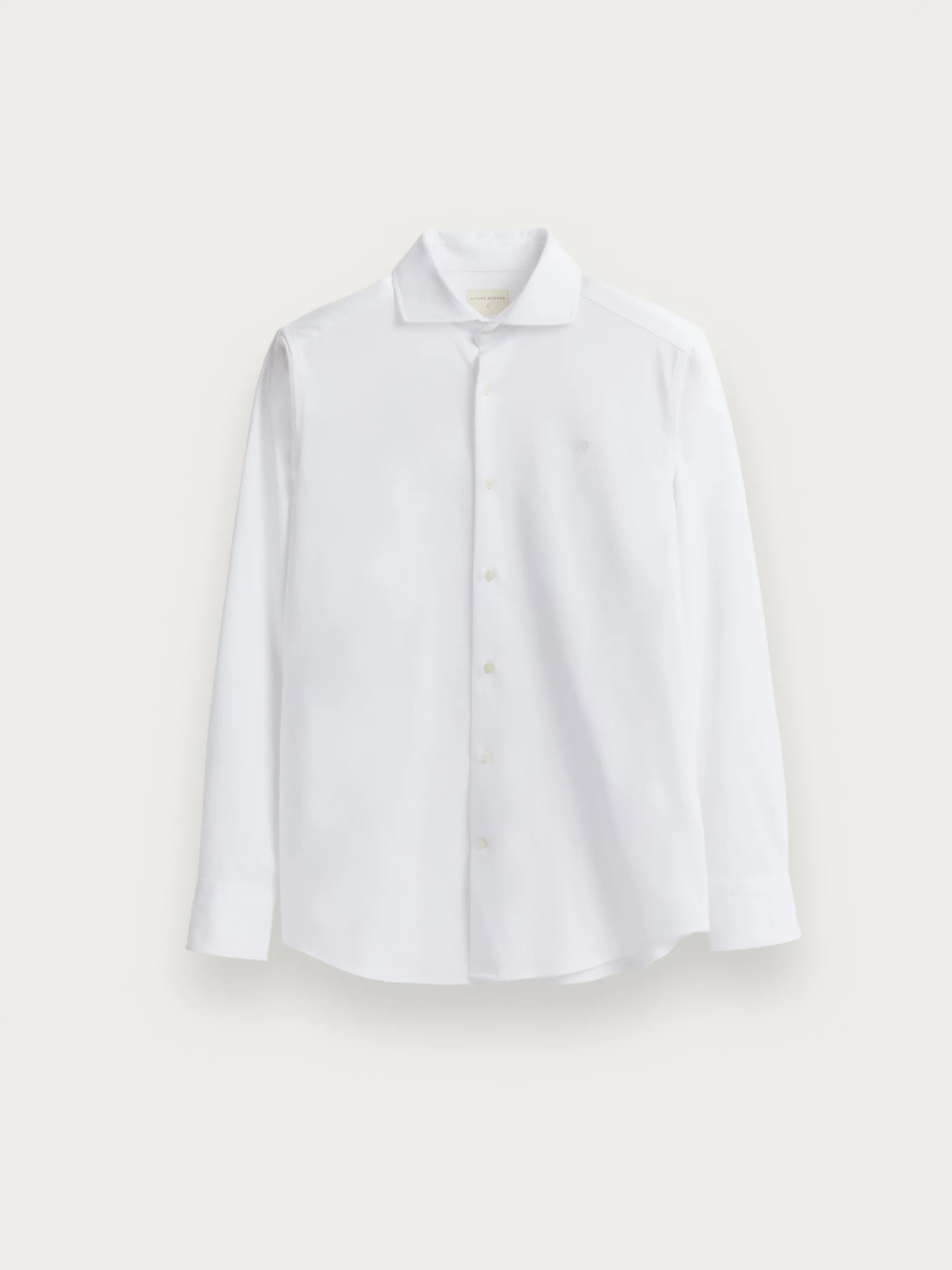 Casual-Alvaro Moreno CAMISA PUNTO ELASTICO Blanco