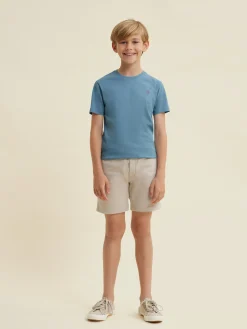 Camisetas-Alvaro Moreno CAMISETA BASIC KIDS Celeste
