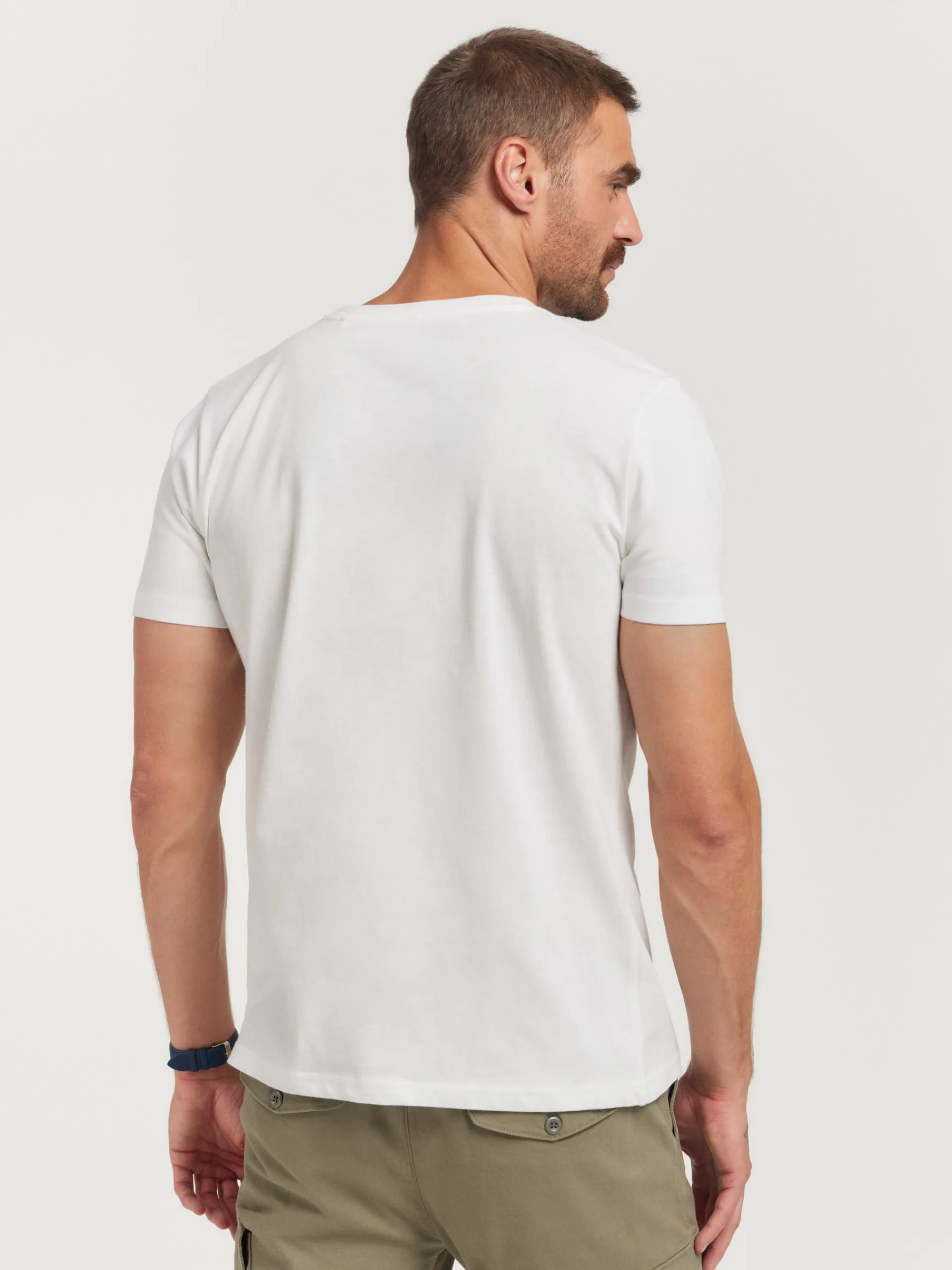 Camisetas-Alvaro Moreno CAMISETA BASICA Blanco