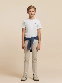 Camisetas-Alvaro Moreno CAMISETA BASICA KIDS Blanco