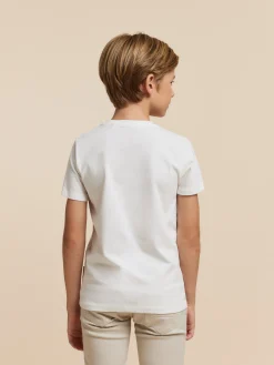 Camisetas-Alvaro Moreno CAMISETA BASICA KIDS Blanco