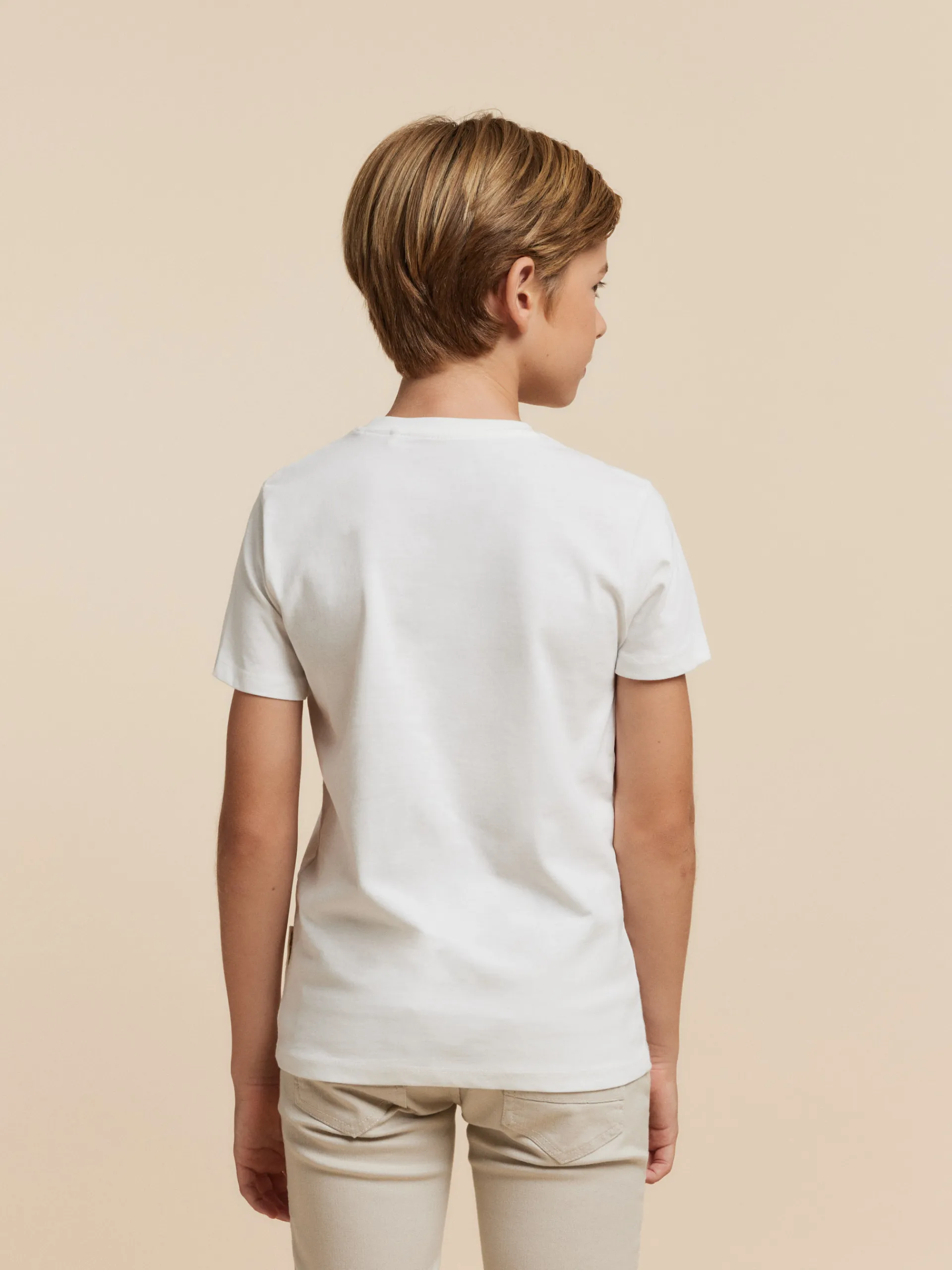 Camisetas-Alvaro Moreno CAMISETA BASICA KIDS Blanco