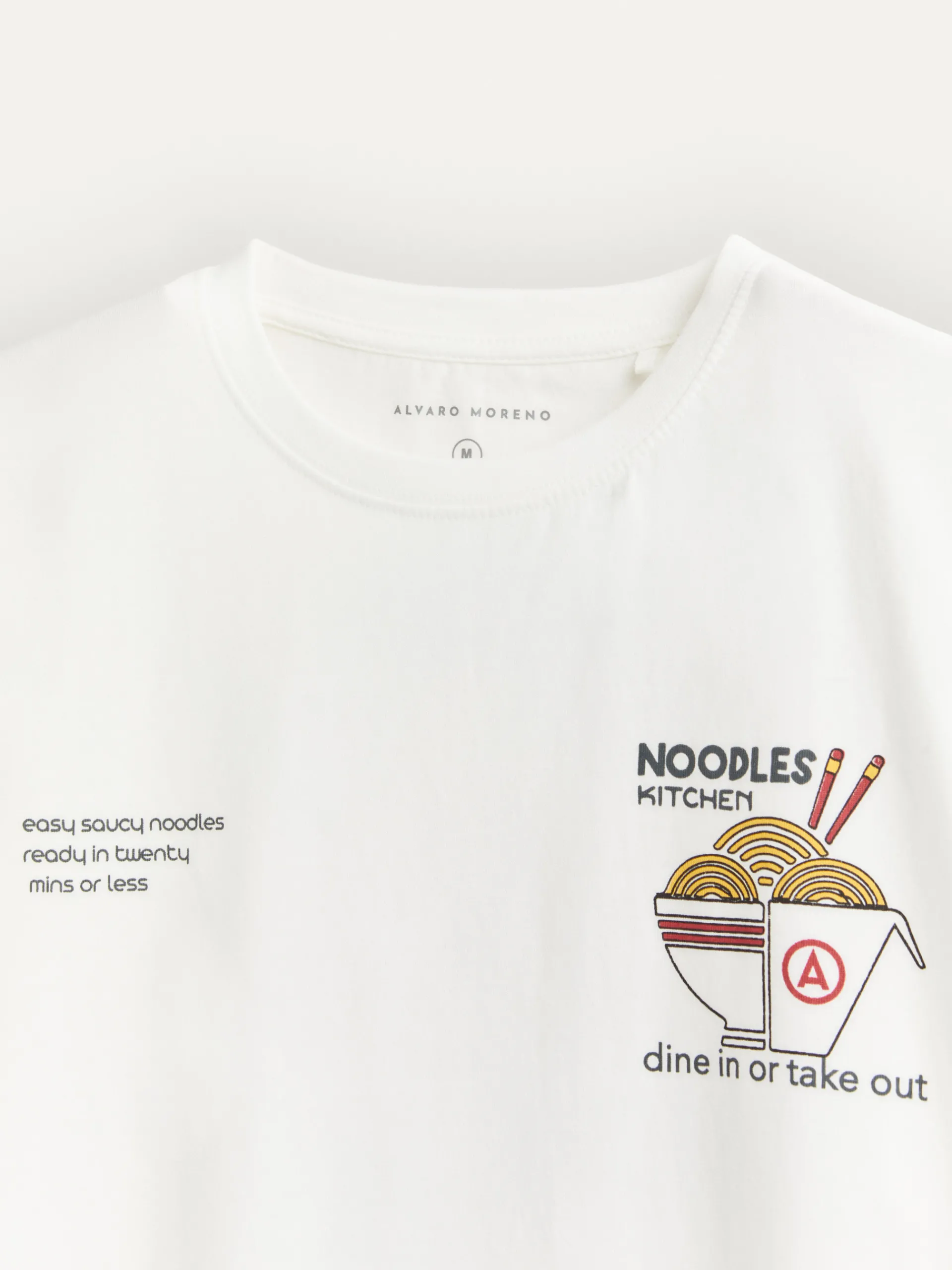 Teen|Camisetas-Alvaro Moreno CAMISETA KITCHEN Blanco