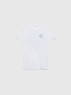 Camisetas-Alvaro Moreno CAMISETA LONGBOARD KIDS Blanco