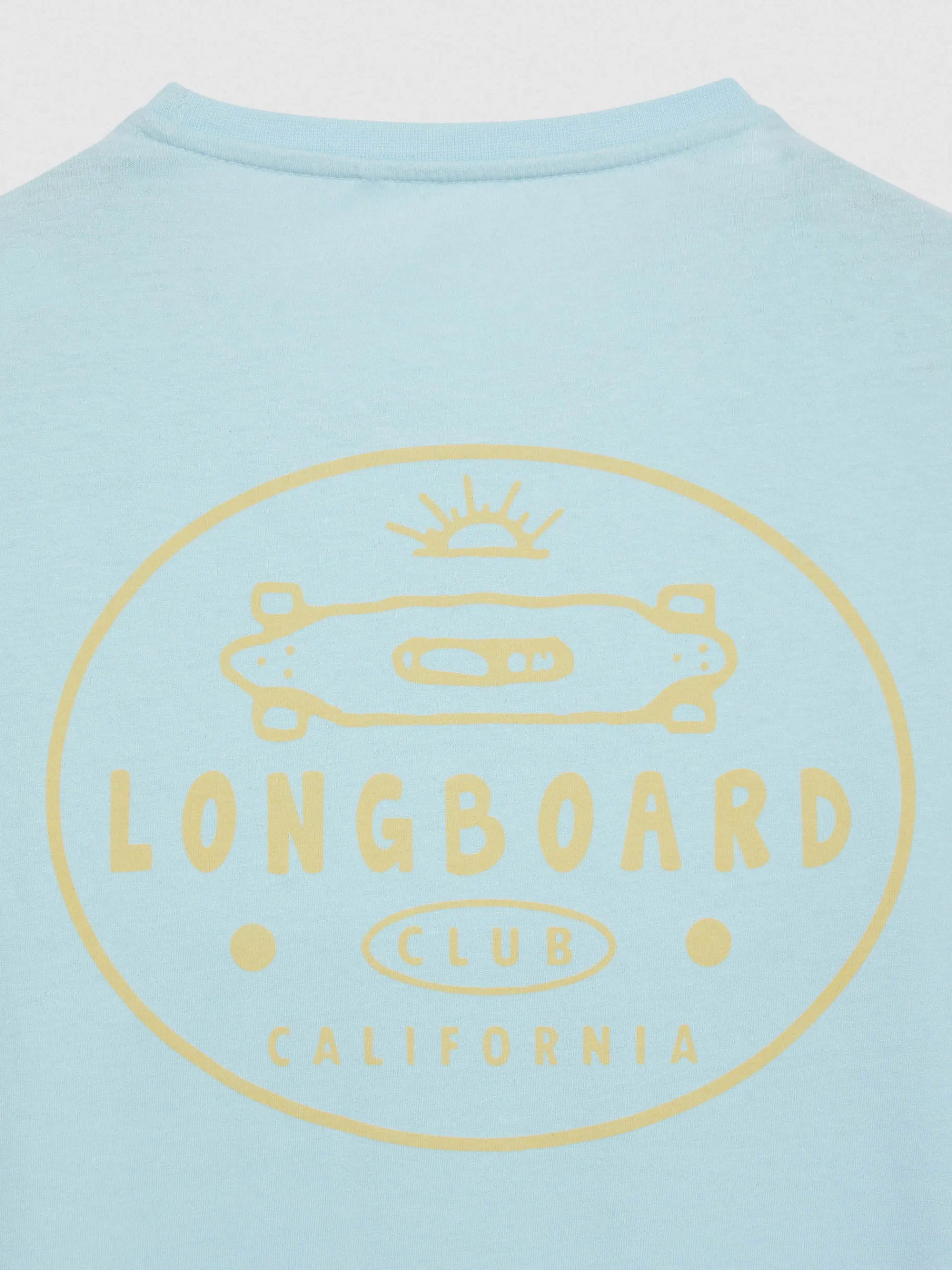 Camisetas-Alvaro Moreno CAMISETA LONGBOARD Verde Agua