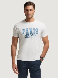 Camisetas-Alvaro Moreno CAMISETA PARIS Blanco