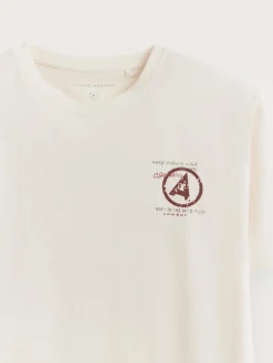 Camisetas-Alvaro Moreno CAMISETA WESTERN Blanco