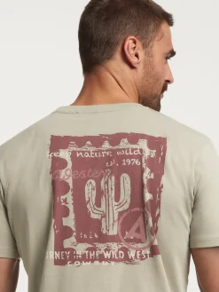 Camisetas-Alvaro Moreno CAMISETA WESTERN Verde