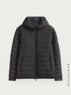 Cazadoras Y Parkas-Alvaro Moreno CAZADORA RATCHED REVERSIBLE | MARRÓN Azul Marino