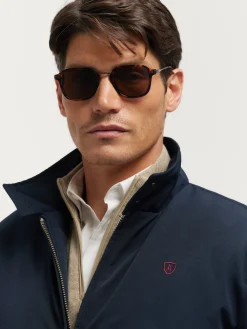 Cazadoras Y Parkas-Alvaro Moreno CAZADORA SMART Azul Marino