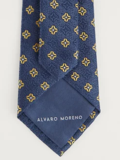 Corbatas|Corbatas-Alvaro Moreno CORBATA JACQUARD MF Amarillo