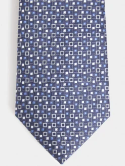 Corbatas|Corbatas-Alvaro Moreno CORBATA JACQUARD MF Azul Marino