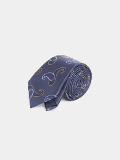 Corbatas|Corbatas-Alvaro Moreno CORBATA JACQUARD MF Azul Marino