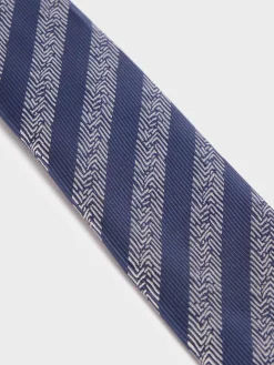 Corbatas|Corbatas-Alvaro Moreno CORBATA JACQUARD MF Azul Marino