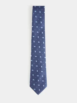 Corbatas|Corbatas-Alvaro Moreno CORBATA JACQUARD MF Azul Marino