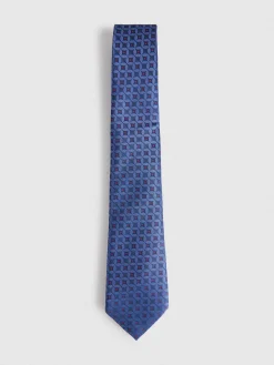 Corbatas|Corbatas-Alvaro Moreno CORBATA JACQUARD MF Azul Marino