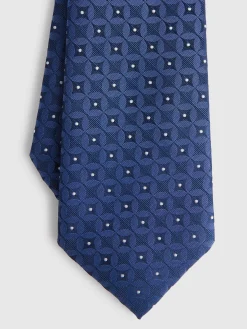 Corbatas|Corbatas-Alvaro Moreno CORBATA JACQUARD MF Azul Marino