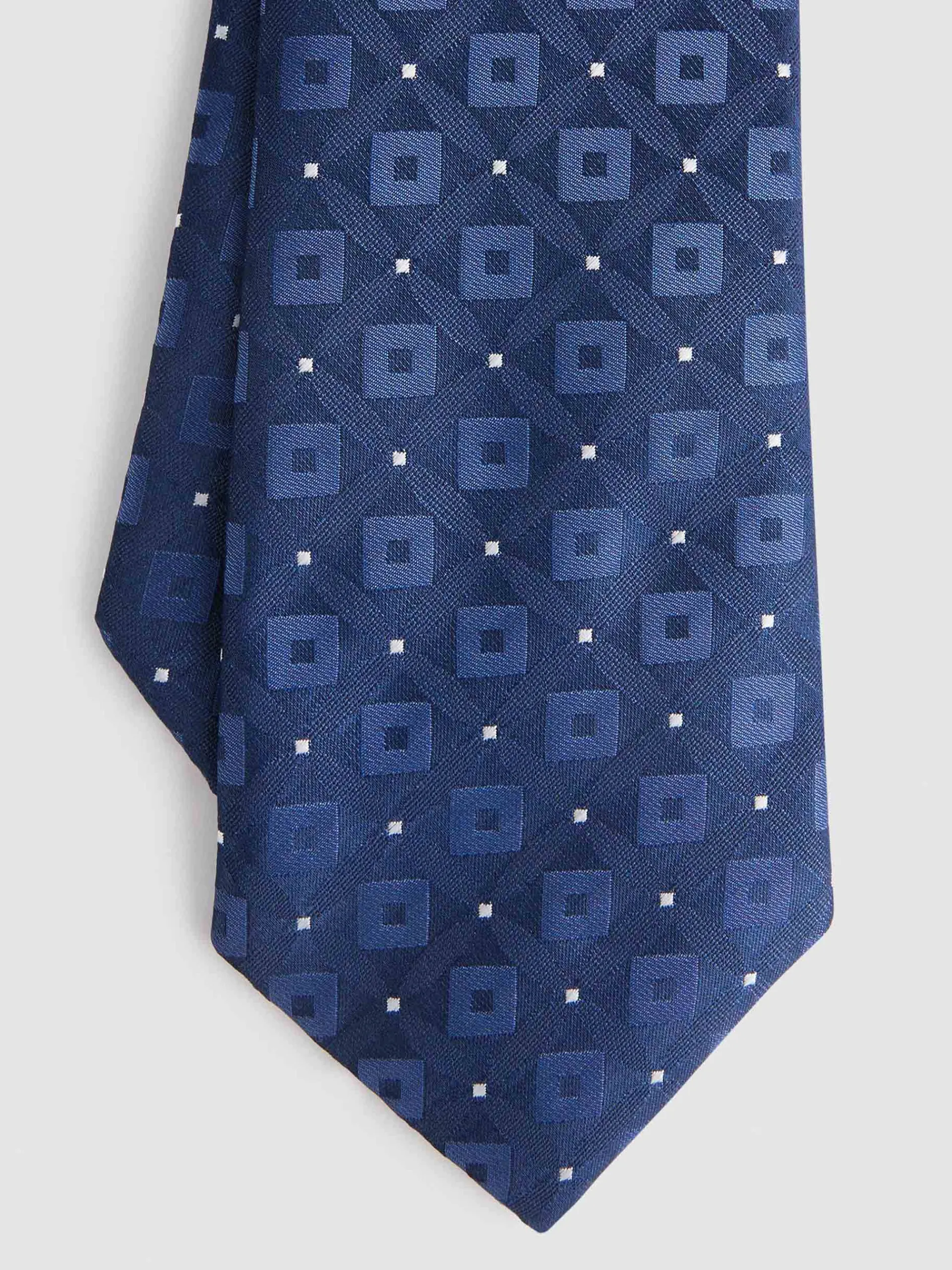 Corbatas|Corbatas-Alvaro Moreno CORBATA JACQUARD MF Azul Marino