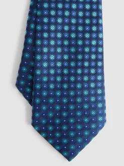 Corbatas|Corbatas-Alvaro Moreno CORBATA JACQUARD MF Azul Marino