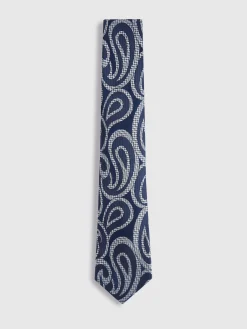 Corbatas|Corbatas-Alvaro Moreno CORBATA JACQUARD MF Azul Marino